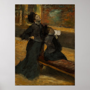 Póster Degas - Visit To A Museum