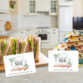 Póster Degustar Y Ver Tarjetas De Comida Religiosas