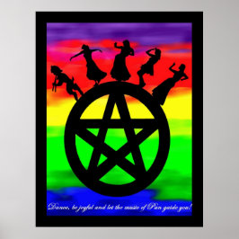 Póster Deja que la música de Pan te guíe