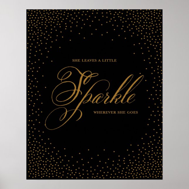 Póster Deja una pequeña espuma - Canvas premiadas (Frente)