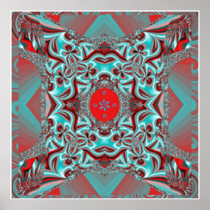Póster Dejáis le florecer poster de la mandala