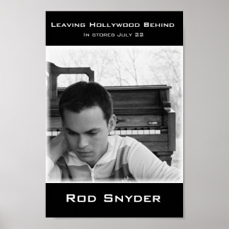 Póster Dejando Hollywood atrás - poster de fecha de publi