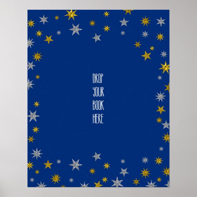 Póster Dejar caer el cartel de un libro Little Star Baby  (Frente)