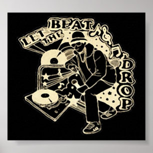 Póster dejar caer el ritmo