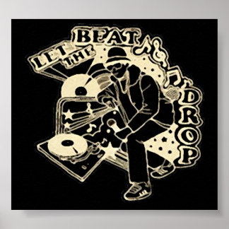 Póster dejar caer el ritmo