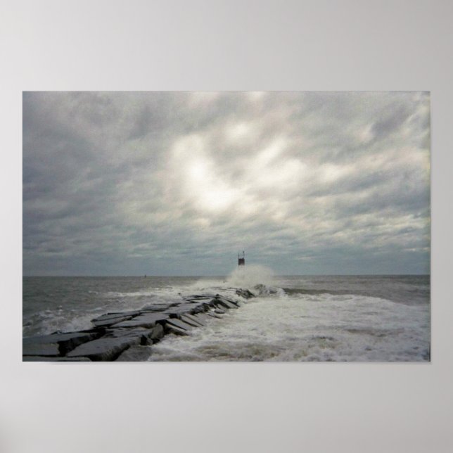 Póster dejar ir al surf (Frente)