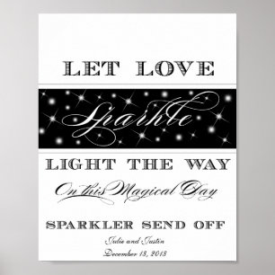 Póster Dejar que el amor se paralice - Sparkler envía Rót