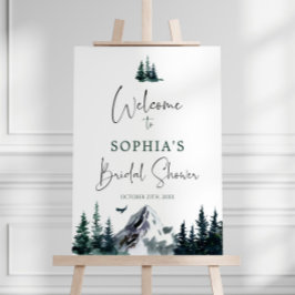 Póster Dejar que la aventura comience la ducha de novia s