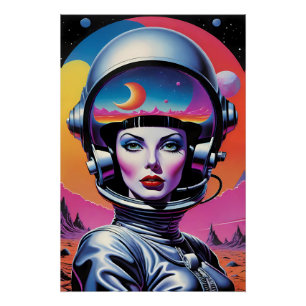 Póster Dejé mi corazón en el espacio exterior