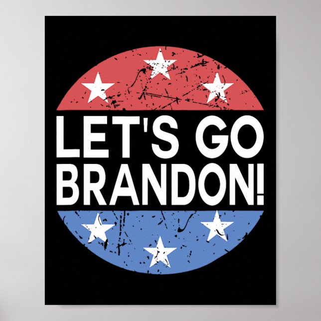 Póster Dejemos que se vaya Brandon (Frente)