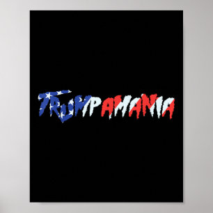 Póster Dejemos que Trump-una-manía conduzca al hermano sa