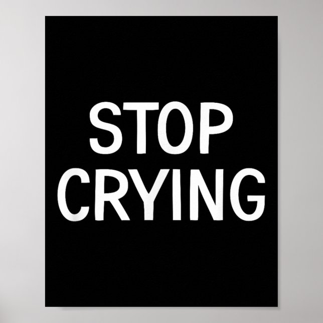 Póster Dejen de llorar, son divertidos, Chistes, dichos s (Frente)