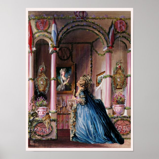 Póster Déjenlos comer pastel 7 ~ Poster 16x12 (Frente)