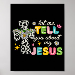 Póster Déjenme Decirles Acerca De Mi Jesús Groovy Christi