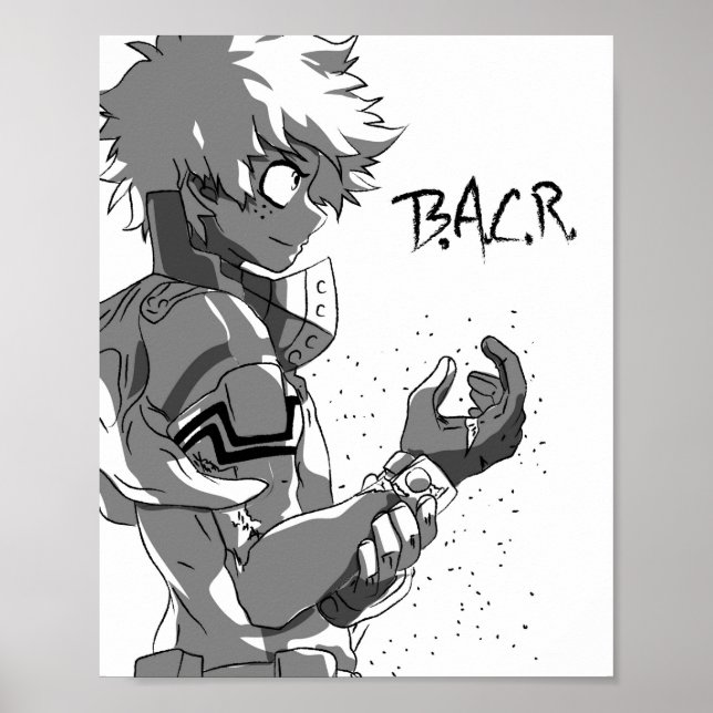 Póster Deku (Frente)