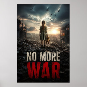 Póster del Amanecer Sin Más Guerra Más Allá de las
