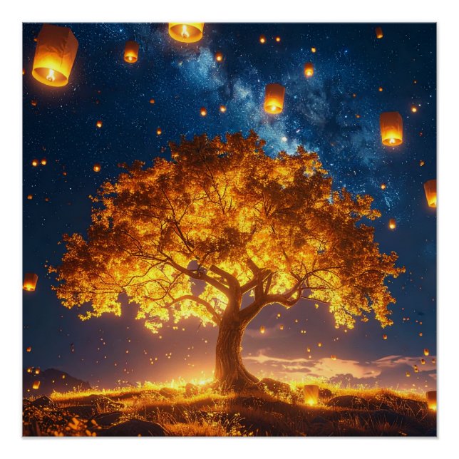 Póster del Árbol de los Sueños (Anverso)