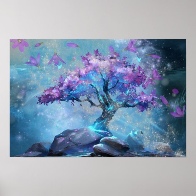 Póster del Árbol Encantado (Frente)