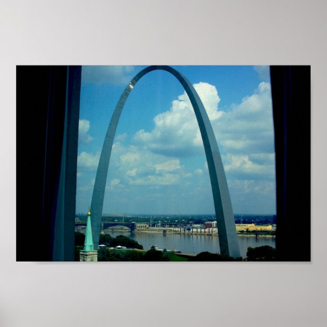 Póster del Arco de St. Louis (Frente)