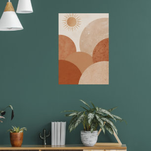 Póster del Arco del Sol del Desierto Arte de Par