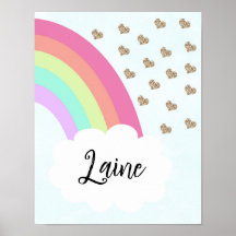 Póster del Arco Iris Hermano Derecho