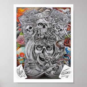 poster del arte de Enrique b