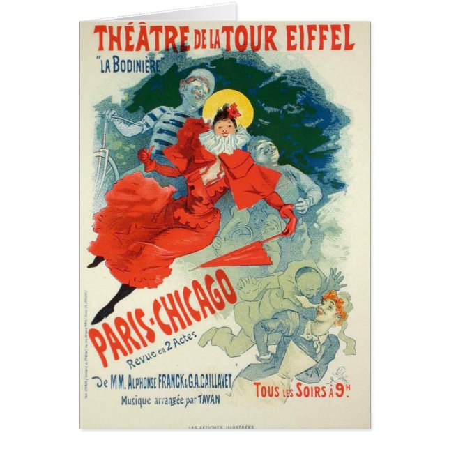 Poster del arte de Julio Cheret (Frente)