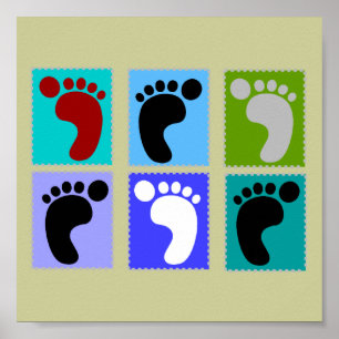 Poster del arte de Popart del Podiatrist