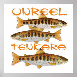 Poster del arte de Tenkara