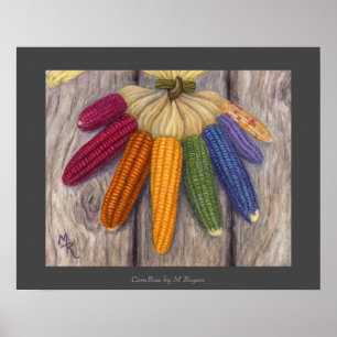 Poster del arte del jardín de CornBow