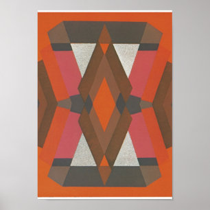 Poster del arte del jazz de Gladky de la sarga