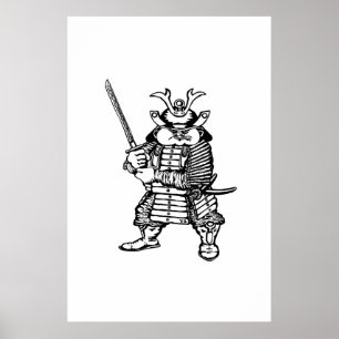 POSTER DEL ARTE DEL SAMURAI