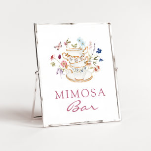 Póster del bar Mimosa Rosa