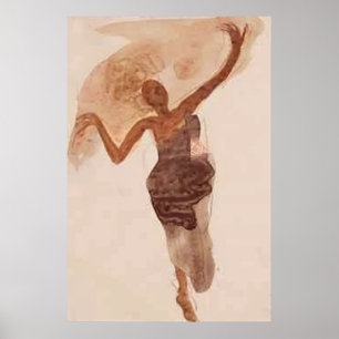 Póster ~ del Bello Artes el bailarín c1906