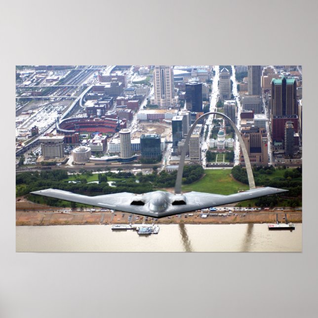 Póster del bombardero B-2 Spirit (Frente)