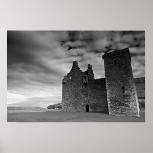 Póster del castillo de Lochranza, isla de Arran, E
