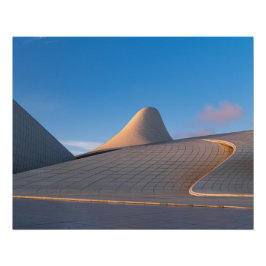 Póster del Centro Heydar Aliyev