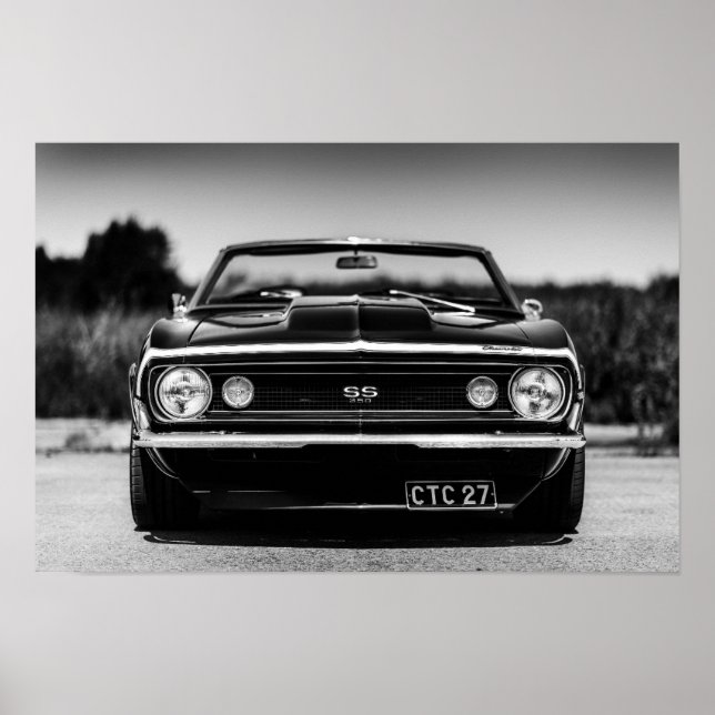 Póster del Chevrolet Chevelle SS 350 (Frente)