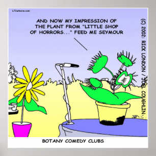 Póster del Club de Comedia Botánica Divertida de R