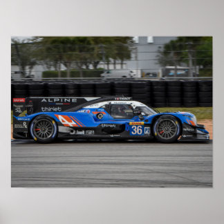 Póster del coche de carreras #36