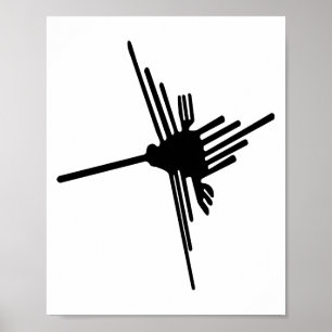 Póster del Colibrí de Nazca