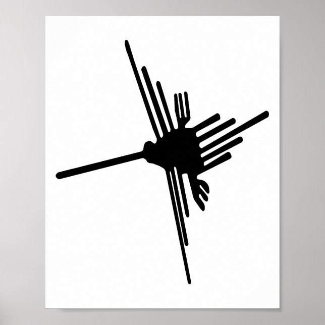 Póster del Colibrí de Nazca (Frente)