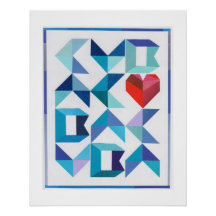 Poster del corazón de Cuba