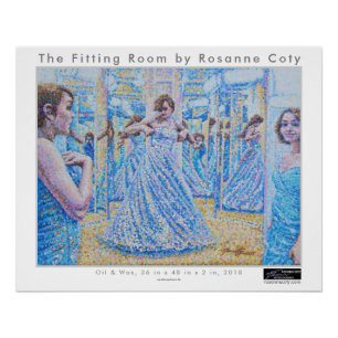 Poster del cuarto apropiado de Rosanne Coty