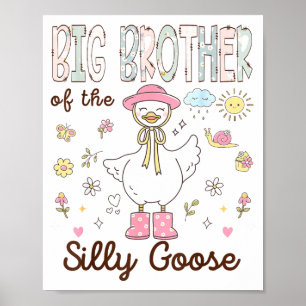 Póster Del cumpleaños de Big Brother Silly Goose