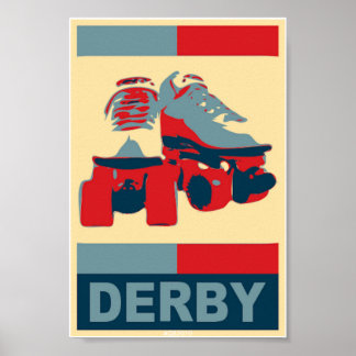 Poster del Derby Patriótico del Arte Pop
