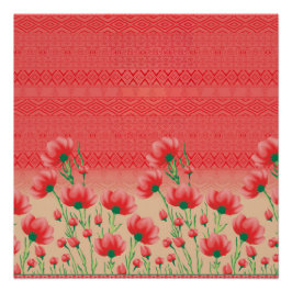 Poster del Día de la República | Arte artístico pa