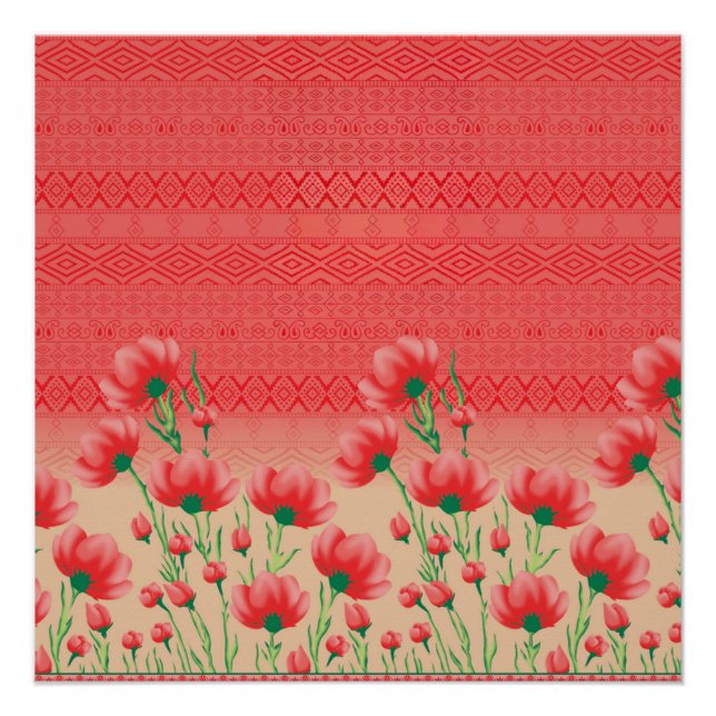 Poster del Día de la República | Arte artístico pa (Anverso)