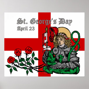 Póster del Día de San Jorge (Versión de Nuremberg)