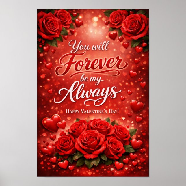 Póster del Día de San Valentín -  (Frente)
